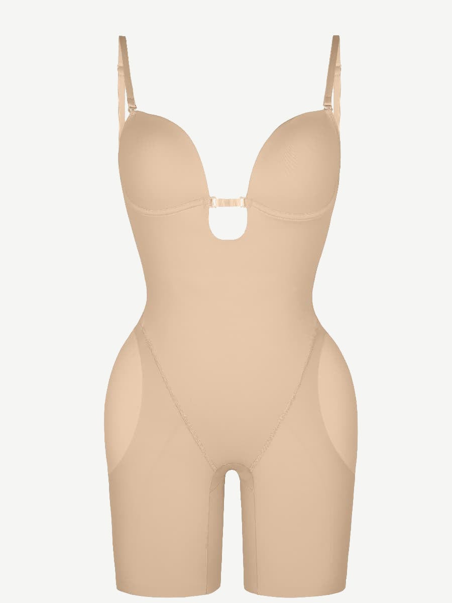 Bloom ™ | Plunge Bodysuit met Verwijderbare Pads