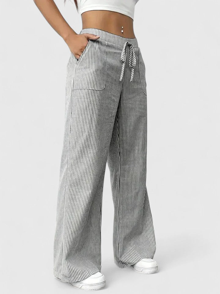Dominique - Pantalon élégant en taille L