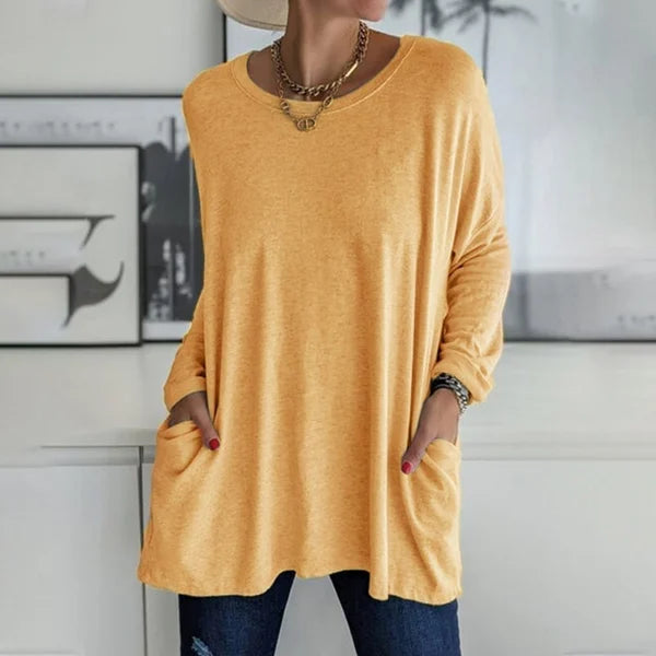 Barbara | Relaxed Long Sleeve Top 