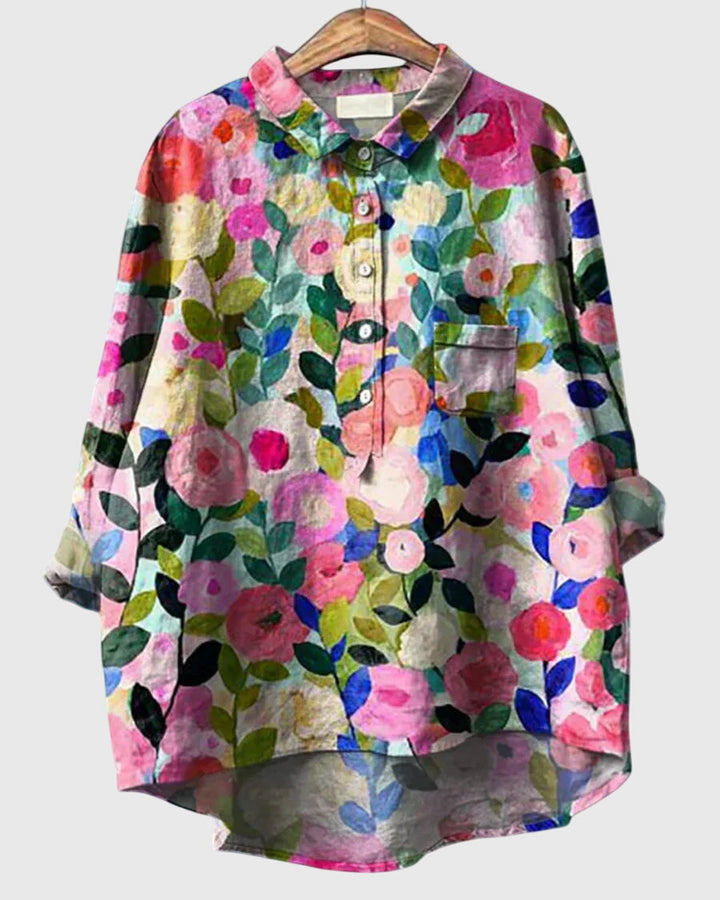 Valeria™ - Blouse à Imprimé Floral