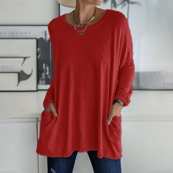 Barbara | Relaxed Long Sleeve Top 
