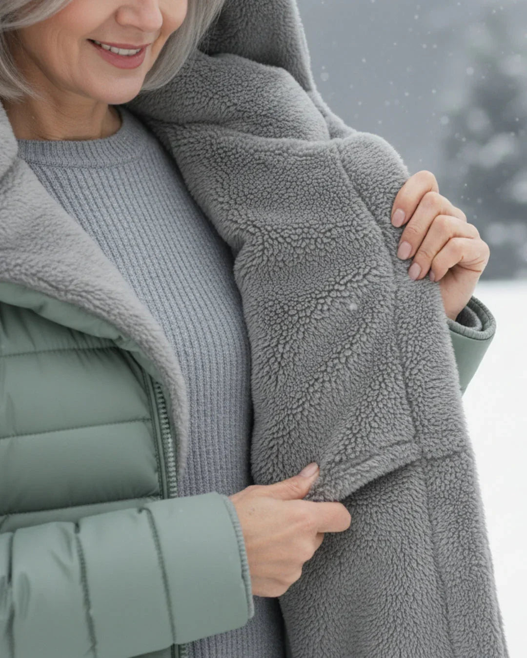 Olivia | Manteau d'hiver matelassé