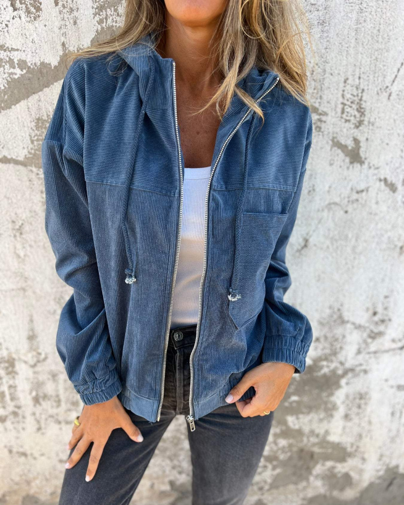 Sofie™ | Veste en velours côtelé chaude, douce et d'inspiration rétro