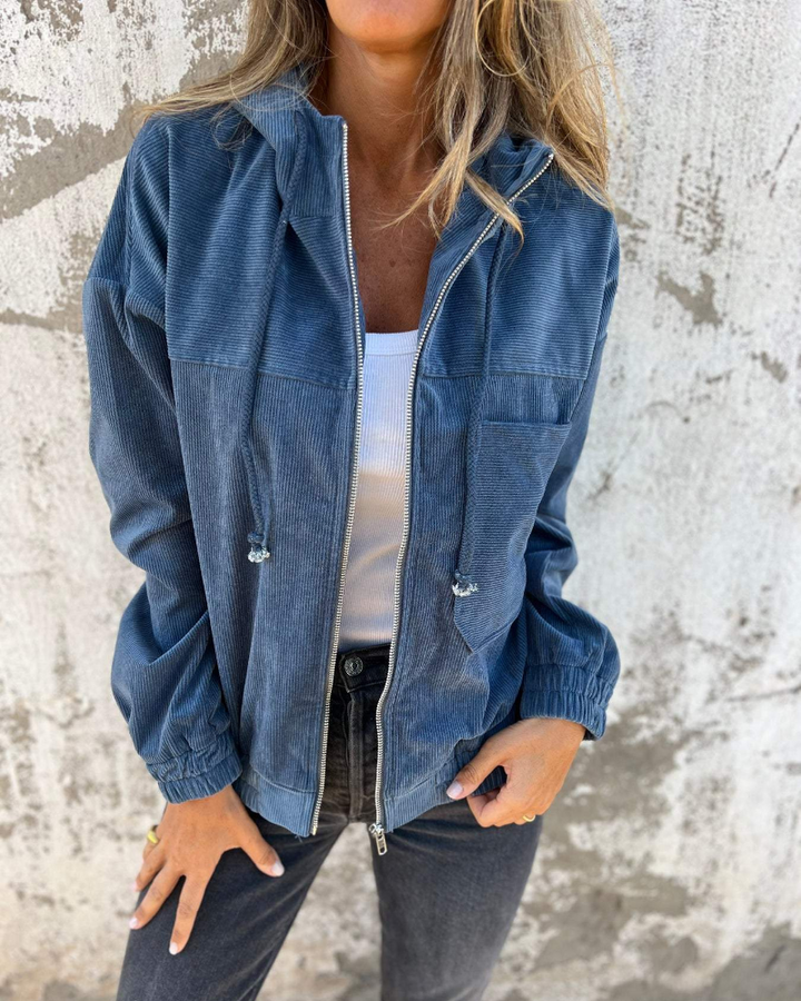 Sofie™ | Veste en velours côtelé chaude, douce et d'inspiration rétro