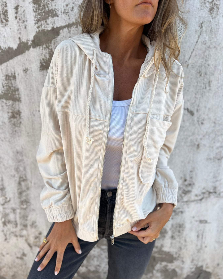 Sofie™ | Veste en velours côtelé chaude, douce et d'inspiration rétro