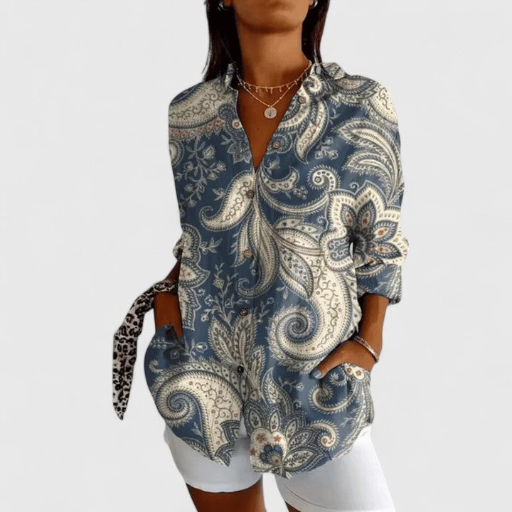 Katarine | Blouse Florale Elégante