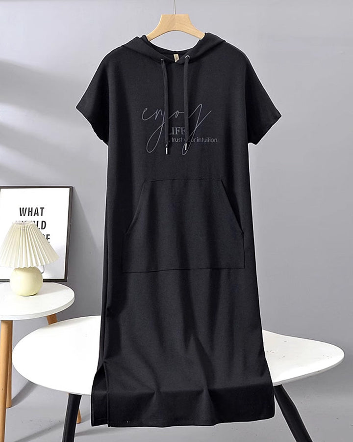 Isa | Casual hoodie jurk