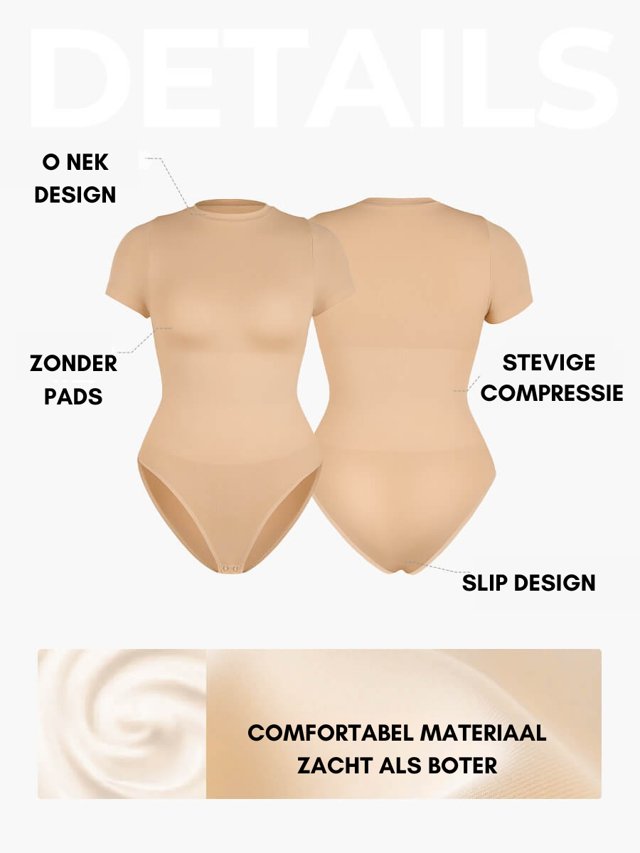 Bloom™ | Short Sleeve Shaping Bodysuit