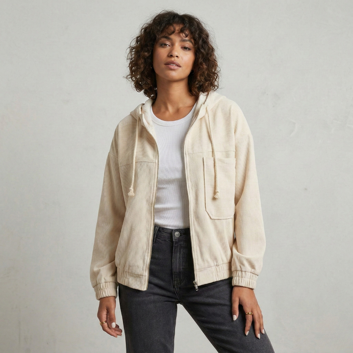 Sofie™ | Veste en velours côtelé chaude, douce et d'inspiration rétro