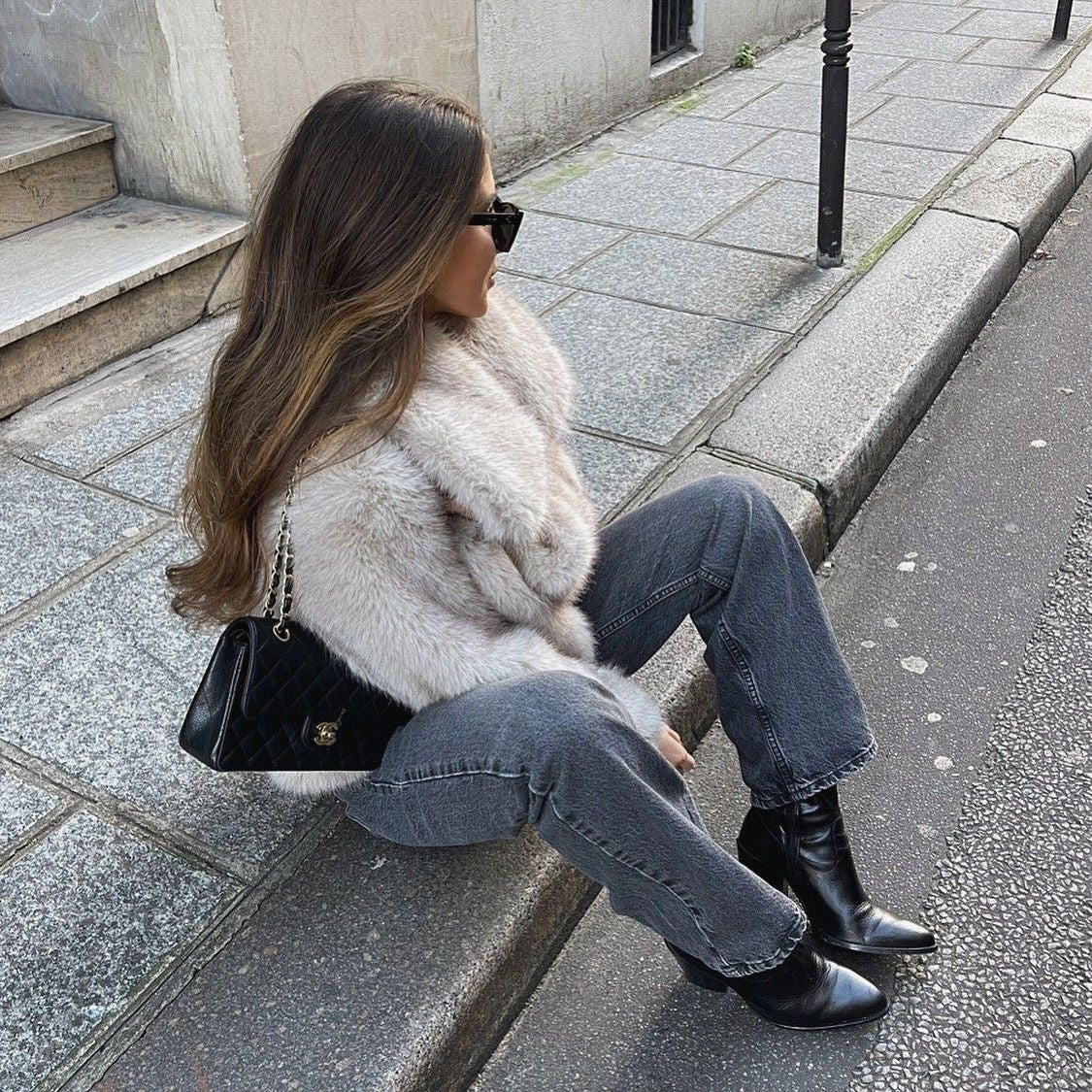 Amelia | Soft faux fur coat with a light, luxurious look 