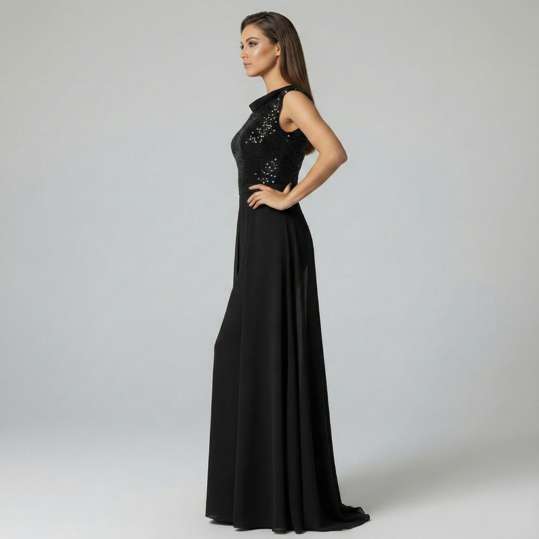 Lena | Stijlvolle mouwloze jumpsuit