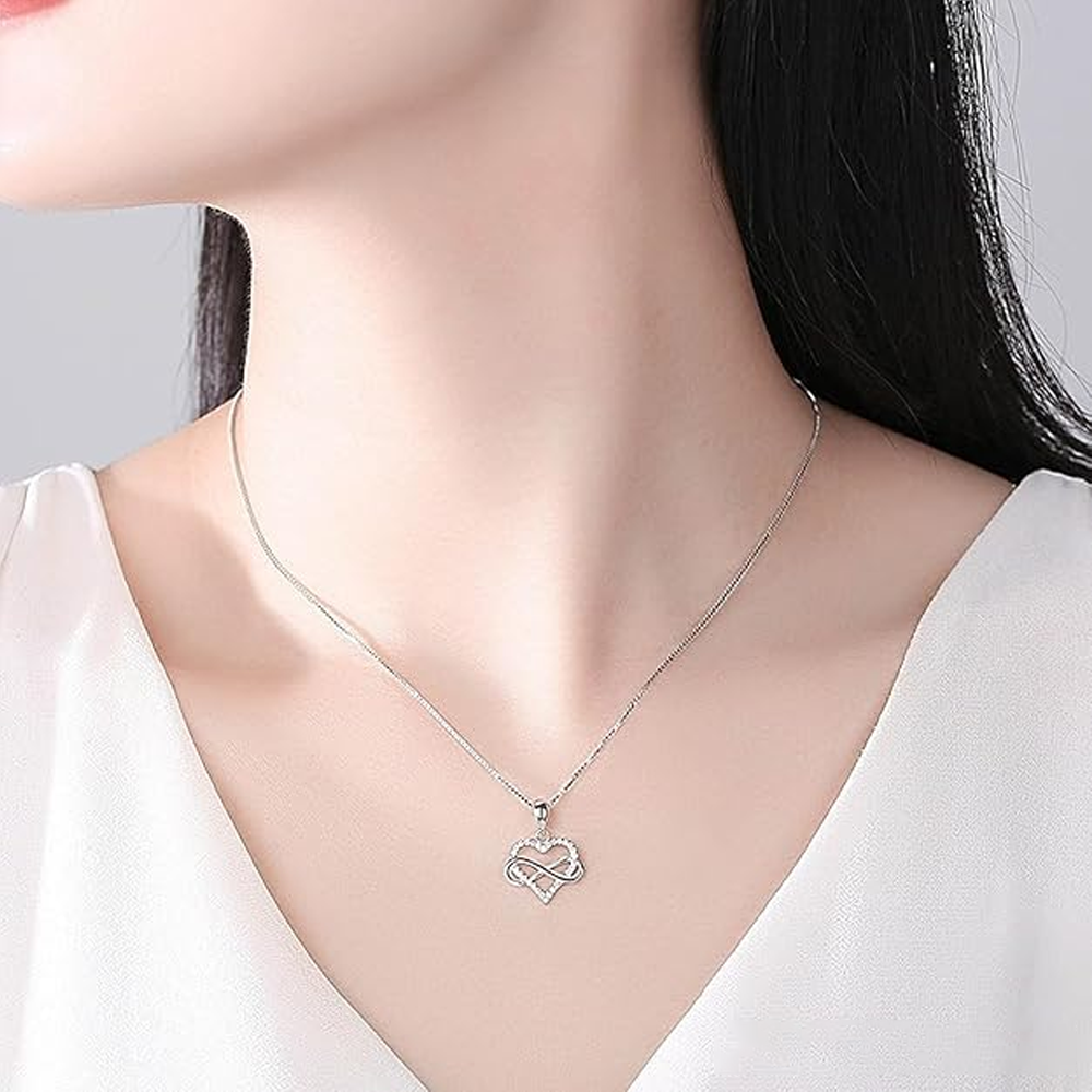 À ma Reine - Collier Cœur Infini