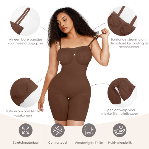 Bloom ™ | Adjustable Mid Thigh Bodysuit