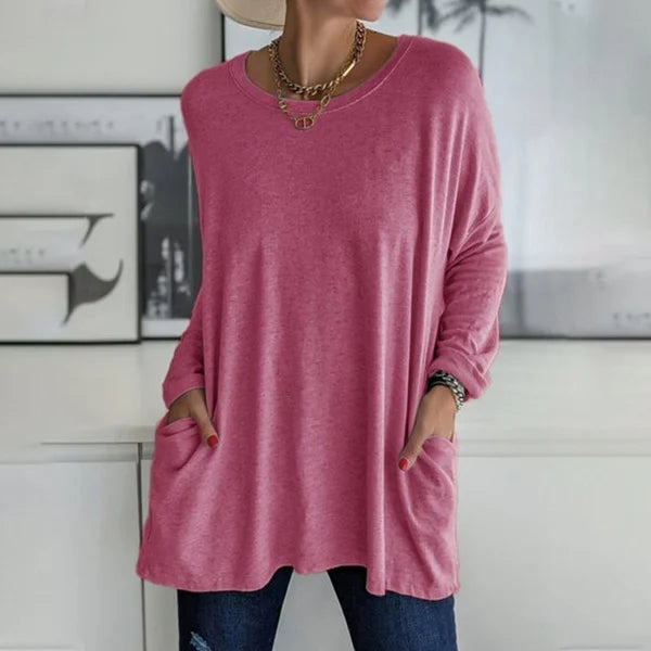 Barbara | Relaxed Long Sleeve Top 