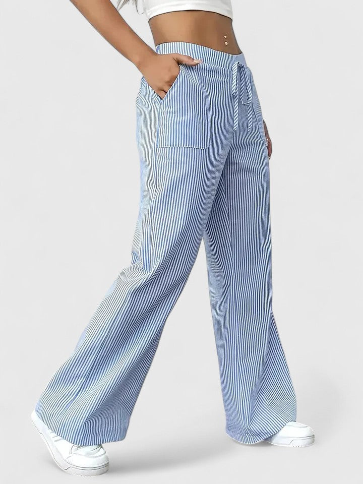 Dominique - Pantalon élégant en taille L