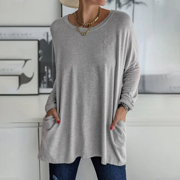 Barbara | Relaxed Long Sleeve Top 