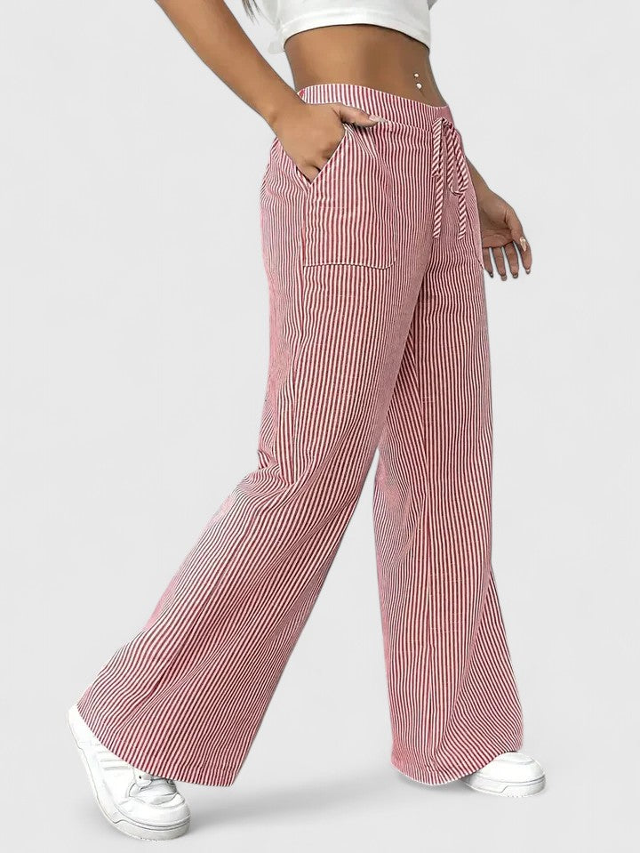 Dominique - Pantalon élégant en taille L