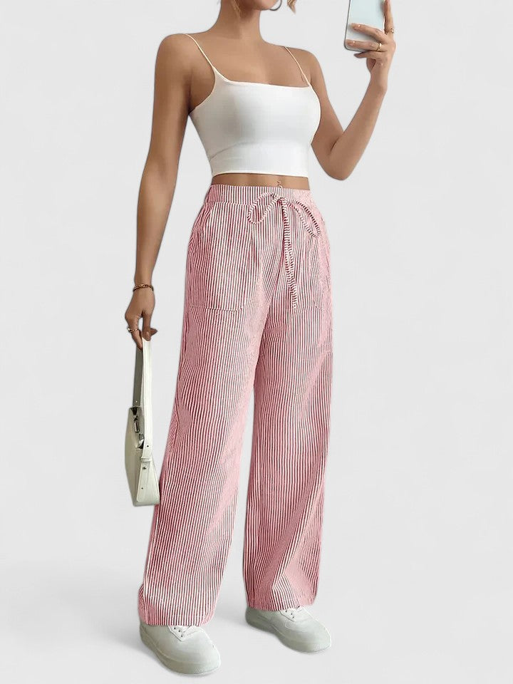 Dominique - Pantalon élégant en taille L