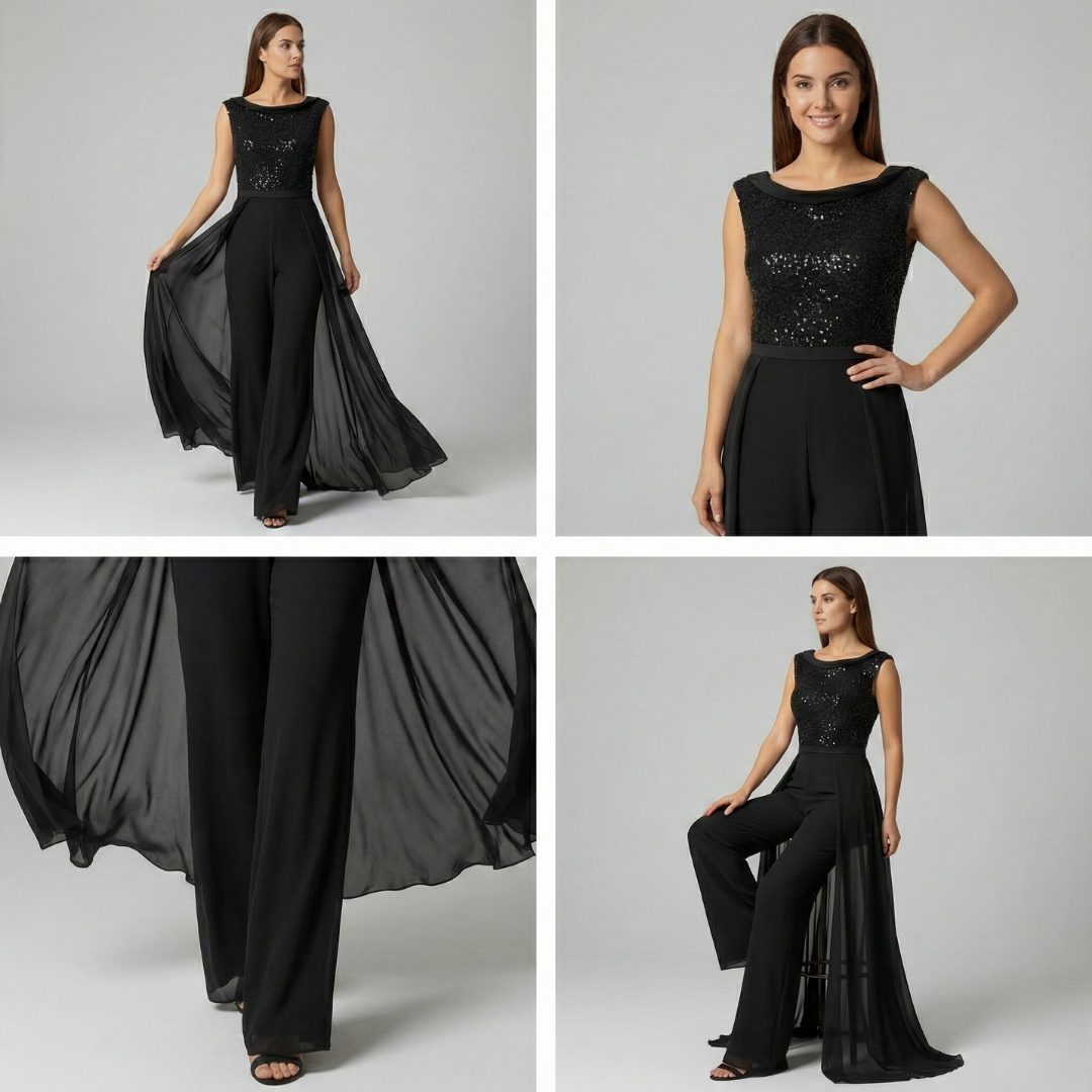 Lena | Stijlvolle mouwloze jumpsuit