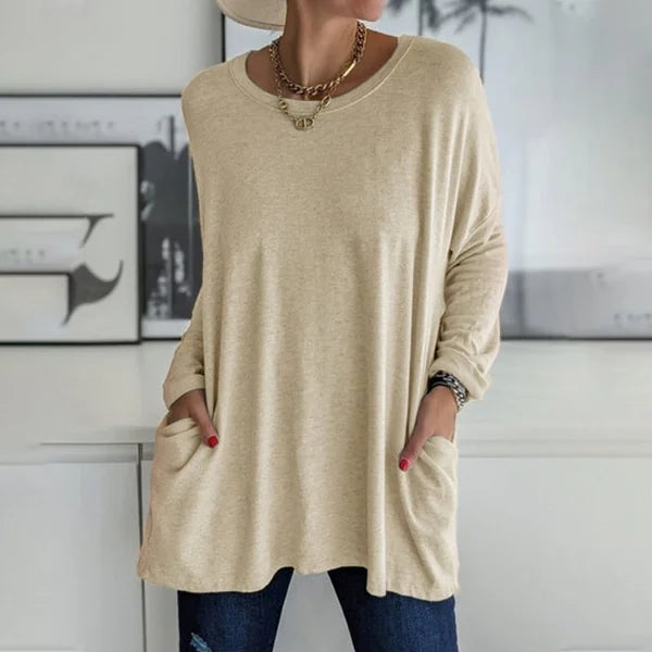 Barbara | Relaxed Long Sleeve Top 