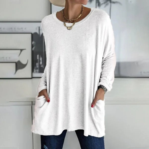 Barbara | Relaxed Long Sleeve Top 