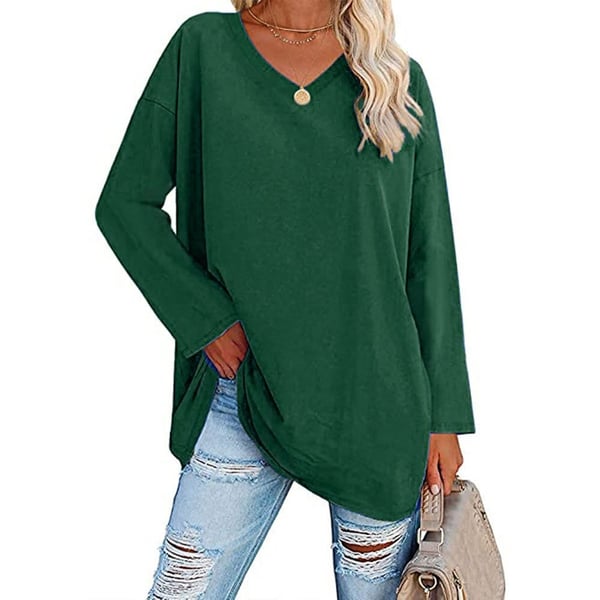 Albertina | Cozy Long Sleeve Top with Belly Covering