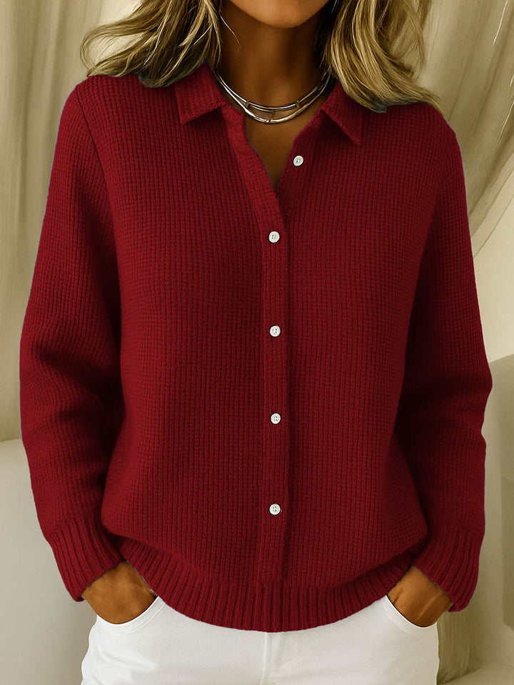 Betsy | Gilet classique en maille boutonnée