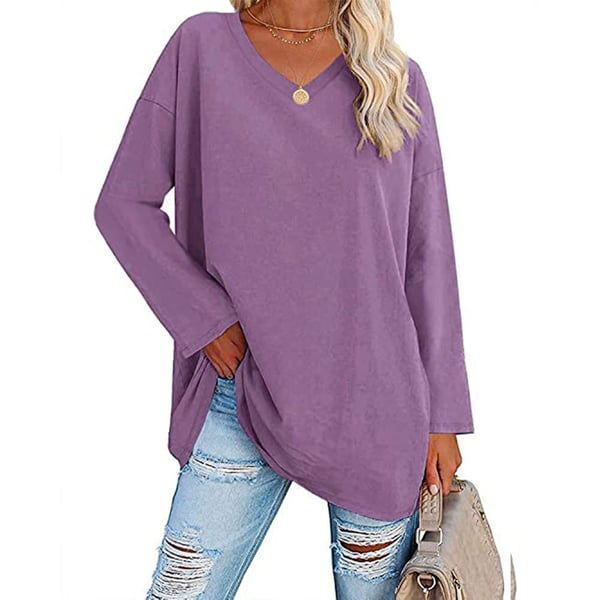 Albertina | Cozy Long Sleeve Top with Belly Covering