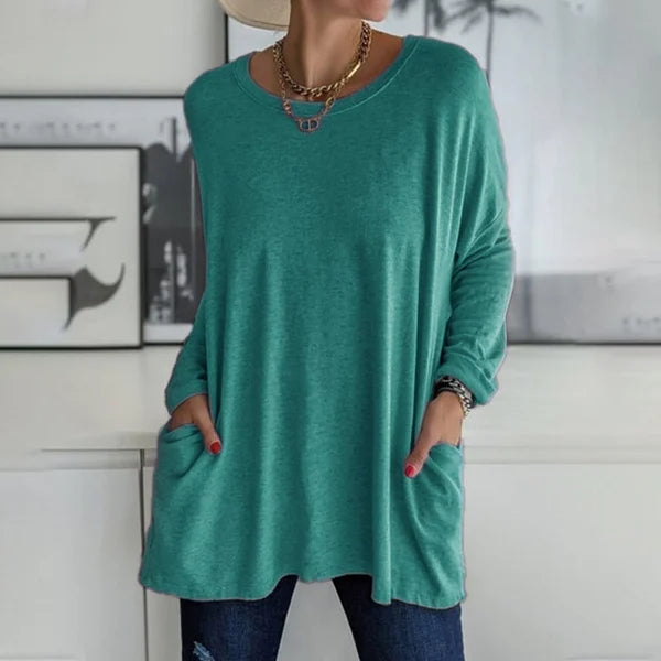 Barbara | Relaxed Long Sleeve Top 