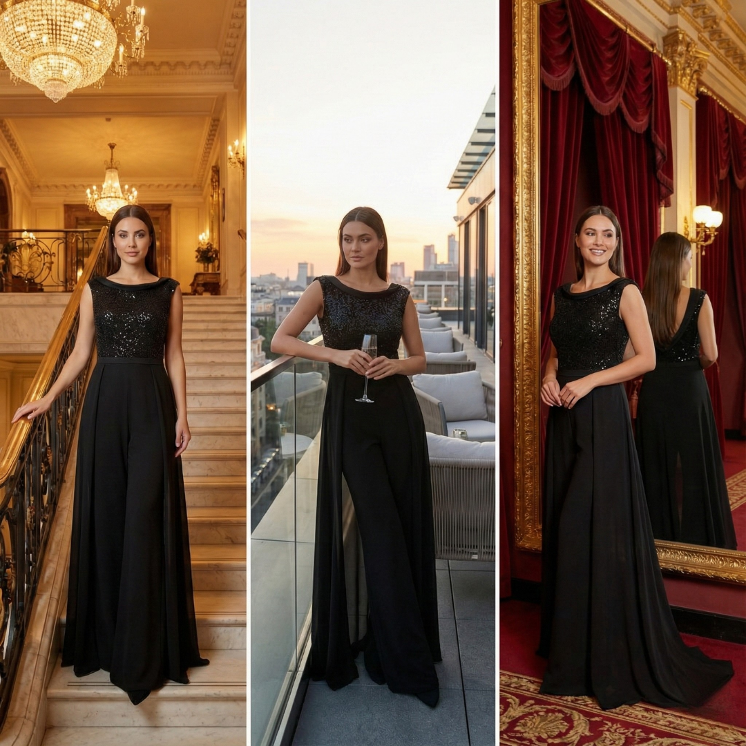 Lena | Stijlvolle mouwloze jumpsuit