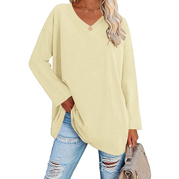 Albertina | Cozy Long Sleeve Top with Belly Covering