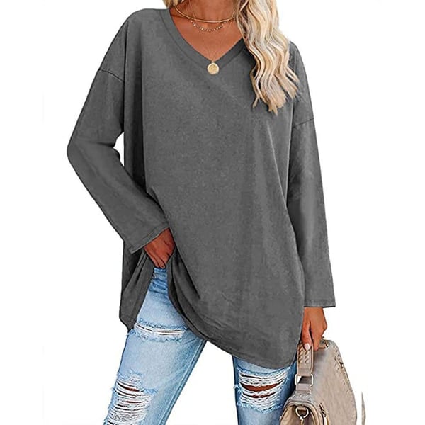 Albertina | Cozy Long Sleeve Top with Belly Covering