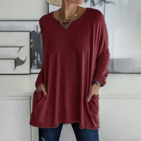Barbara | Relaxed Long Sleeve Top 
