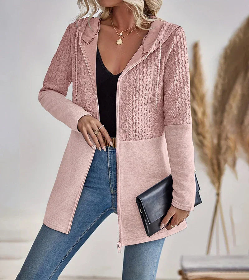 Aletta | Sweat à capuche zippé