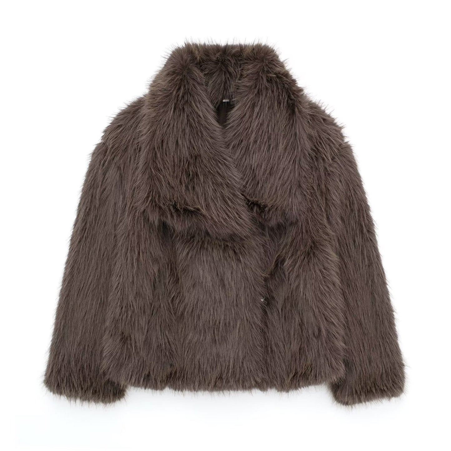 Amelia | Soft faux fur coat with a light, luxurious look 