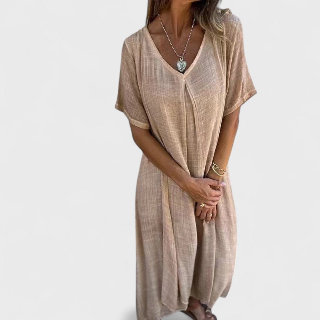 Naia | Robe à col en V