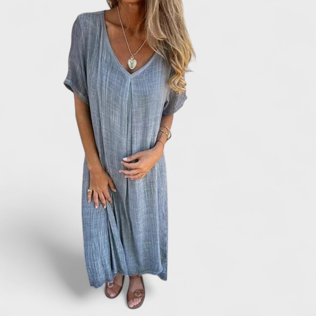 Naia | Robe à col en V