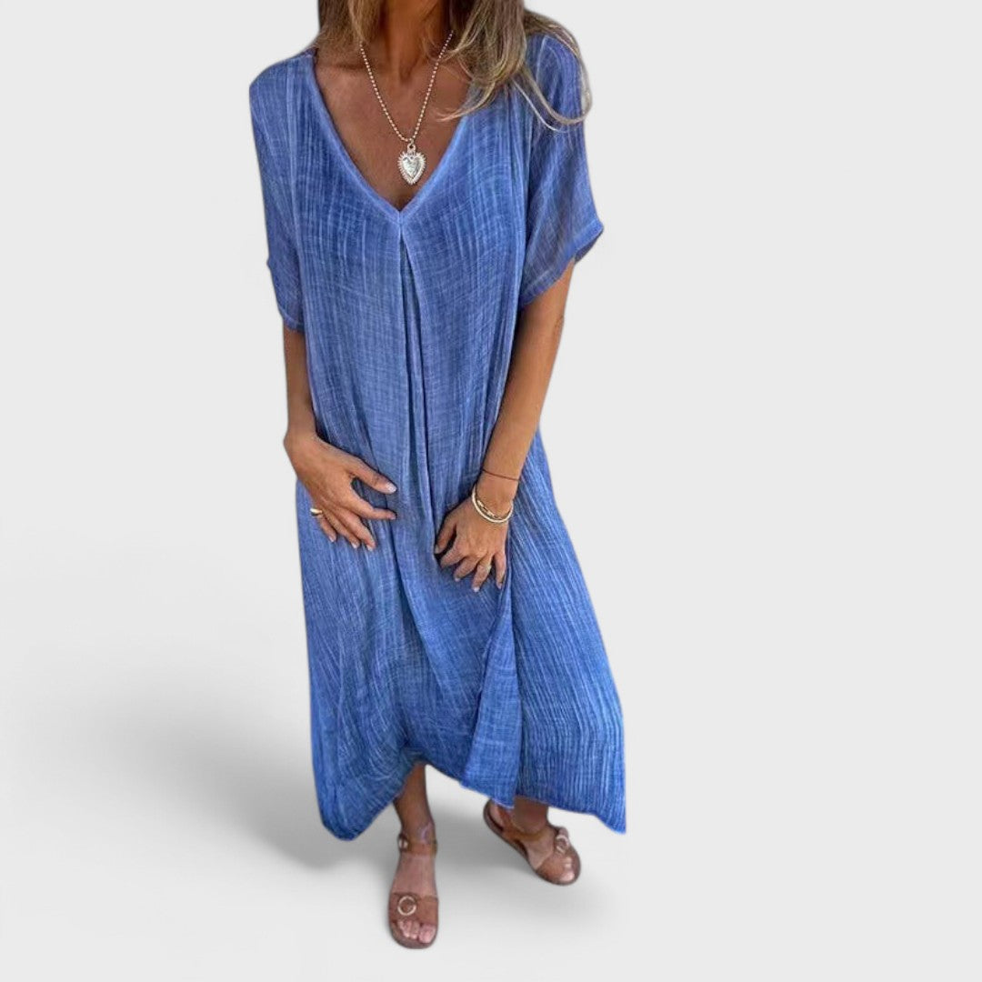 Naia | Robe à col en V