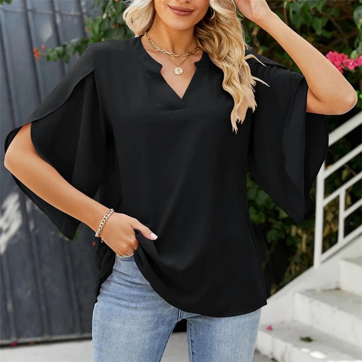MARGAUX | Blouse en mousseline d'été
