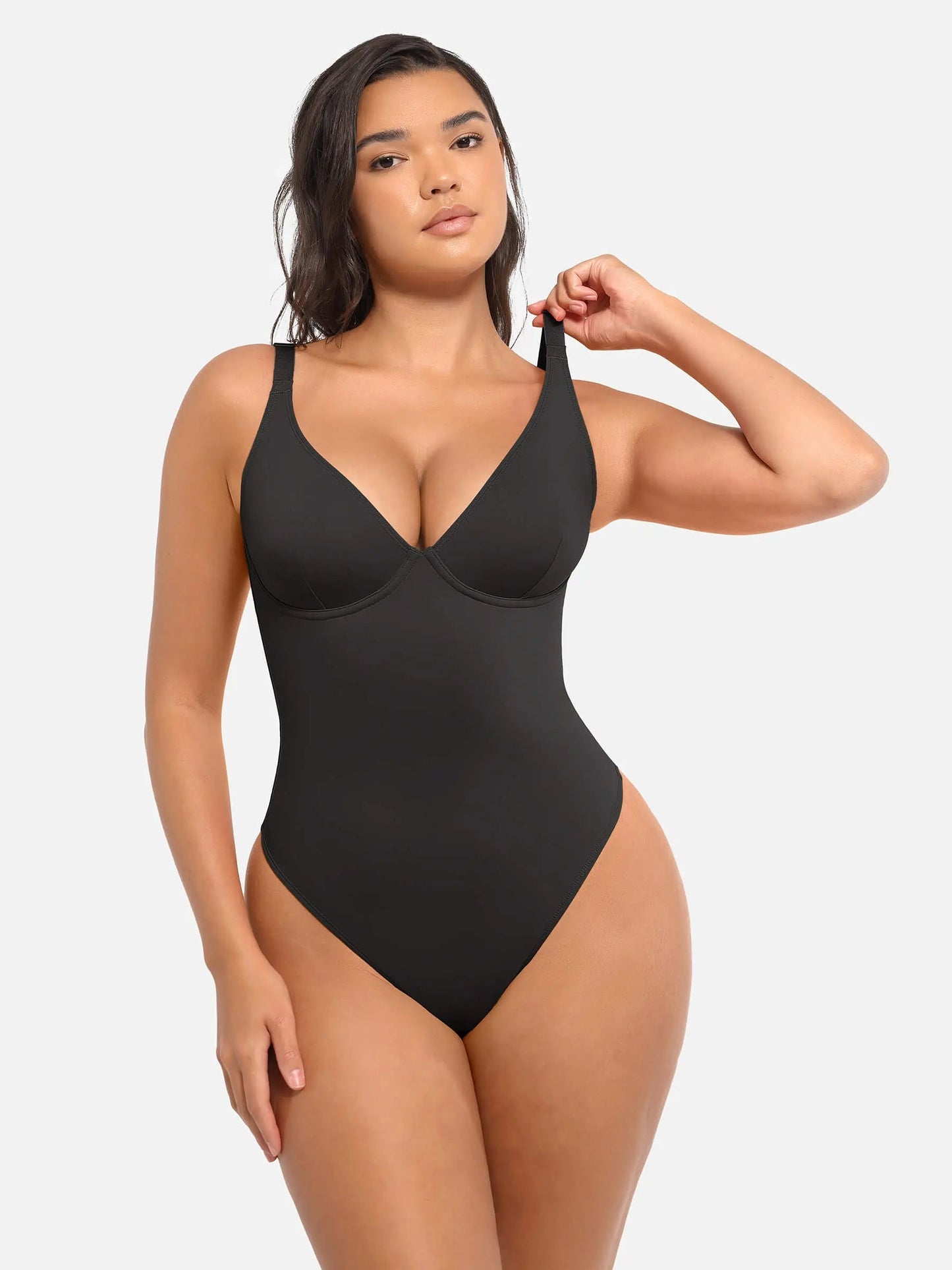 Bloom™ | V Neck Bodysuit Thong