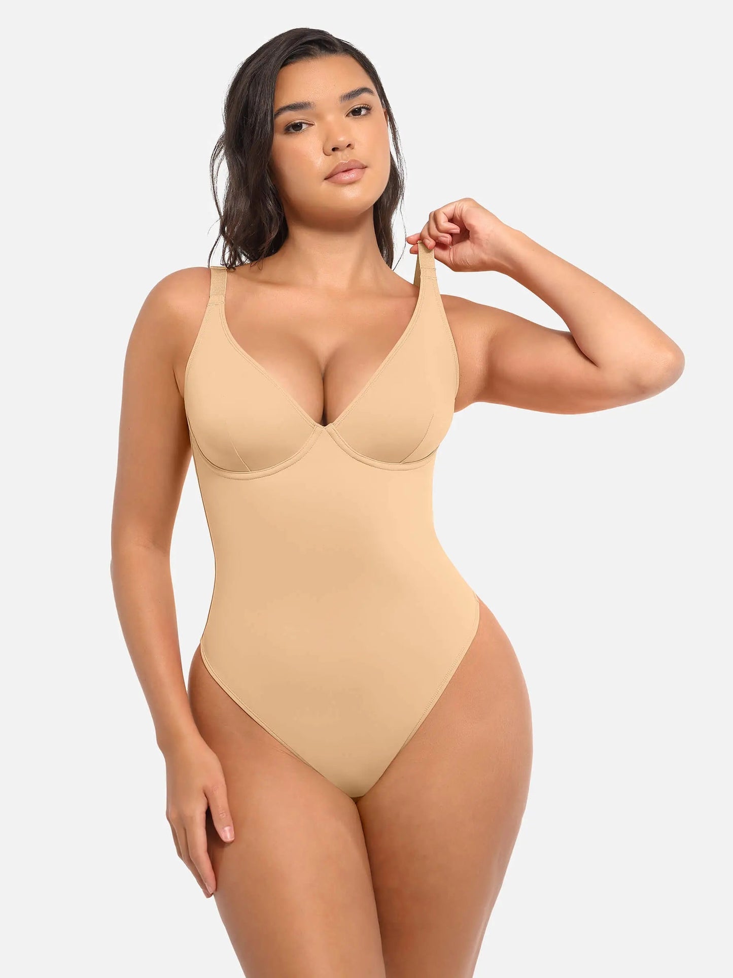Bloom™ | V Neck Bodysuit Thong