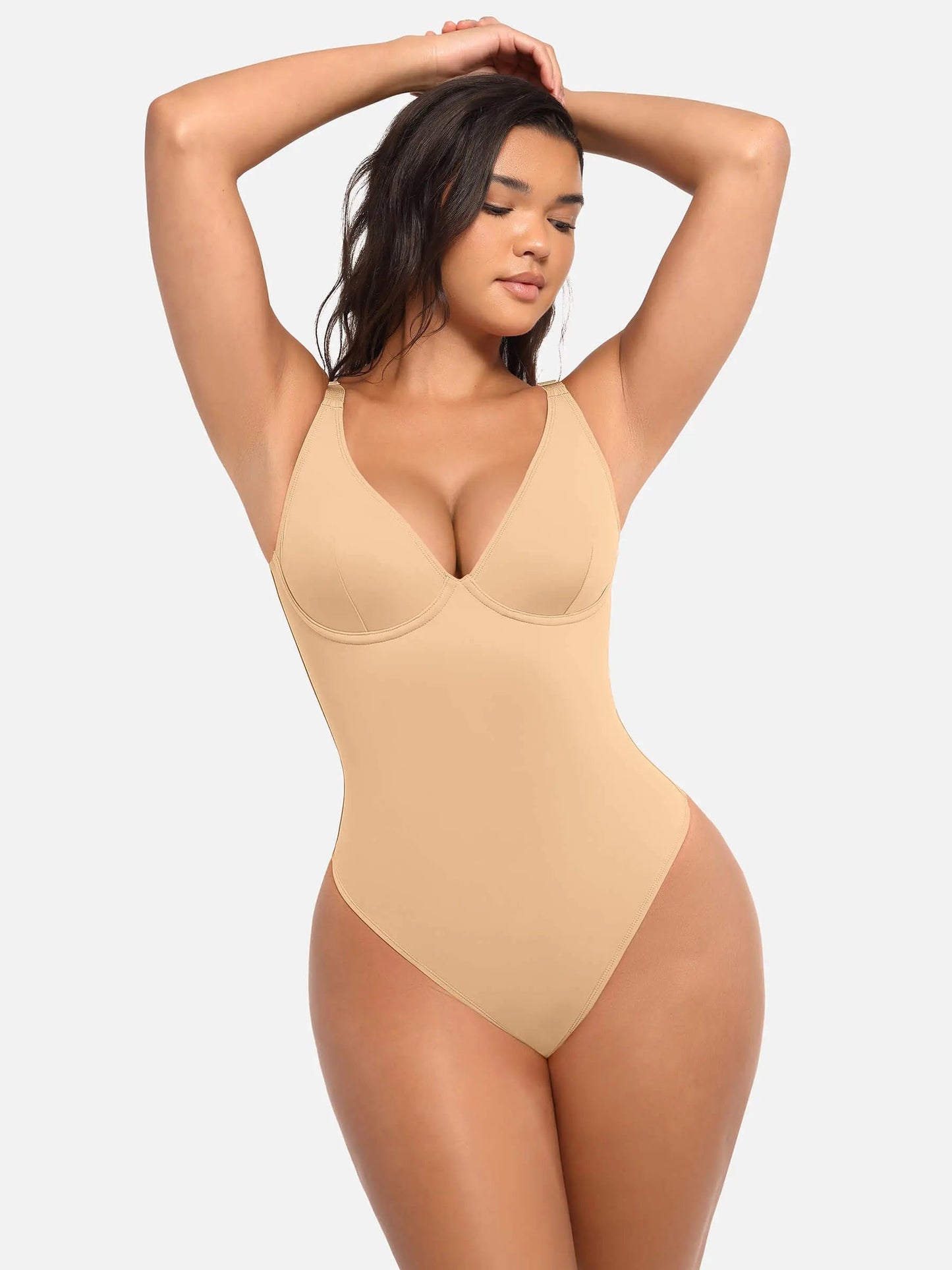 Bloom™ | V Neck Bodysuit Thong