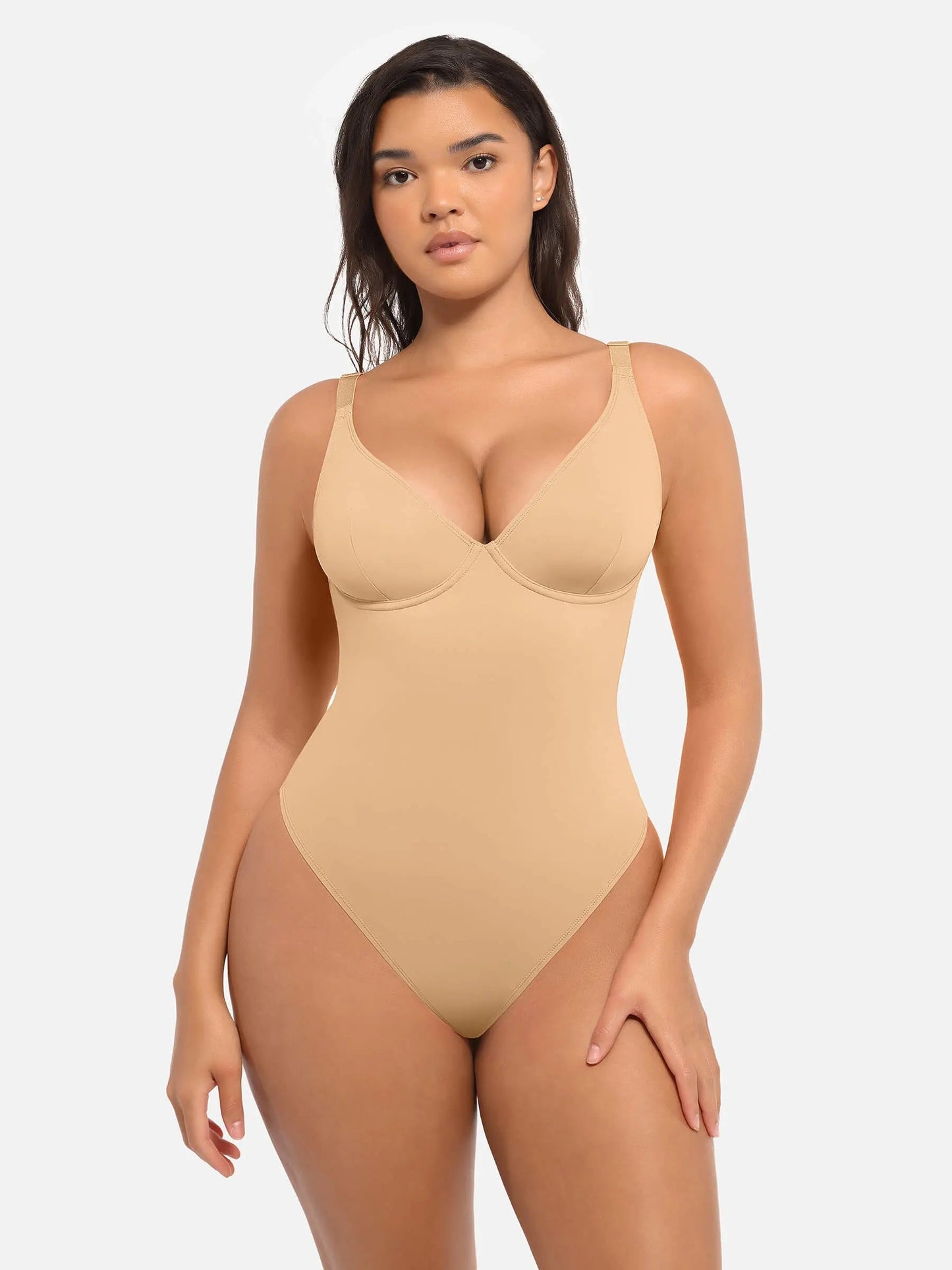 Bloom™ | V Neck Bodysuit Thong