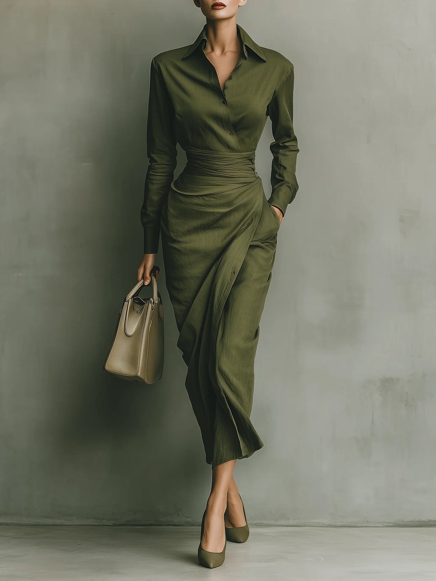 Annette | Stylish fitted wrap dress