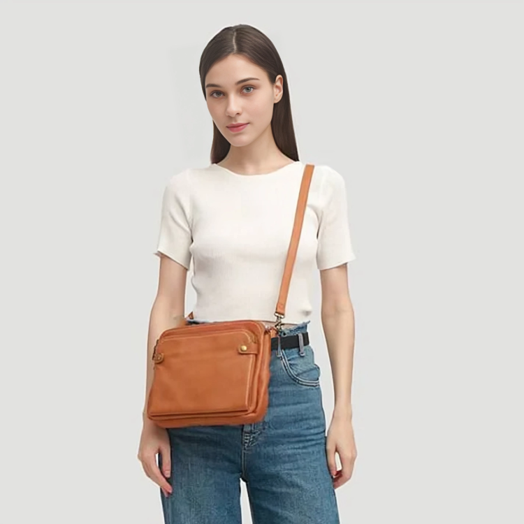 Bloom™ | Sac messager en cuir
