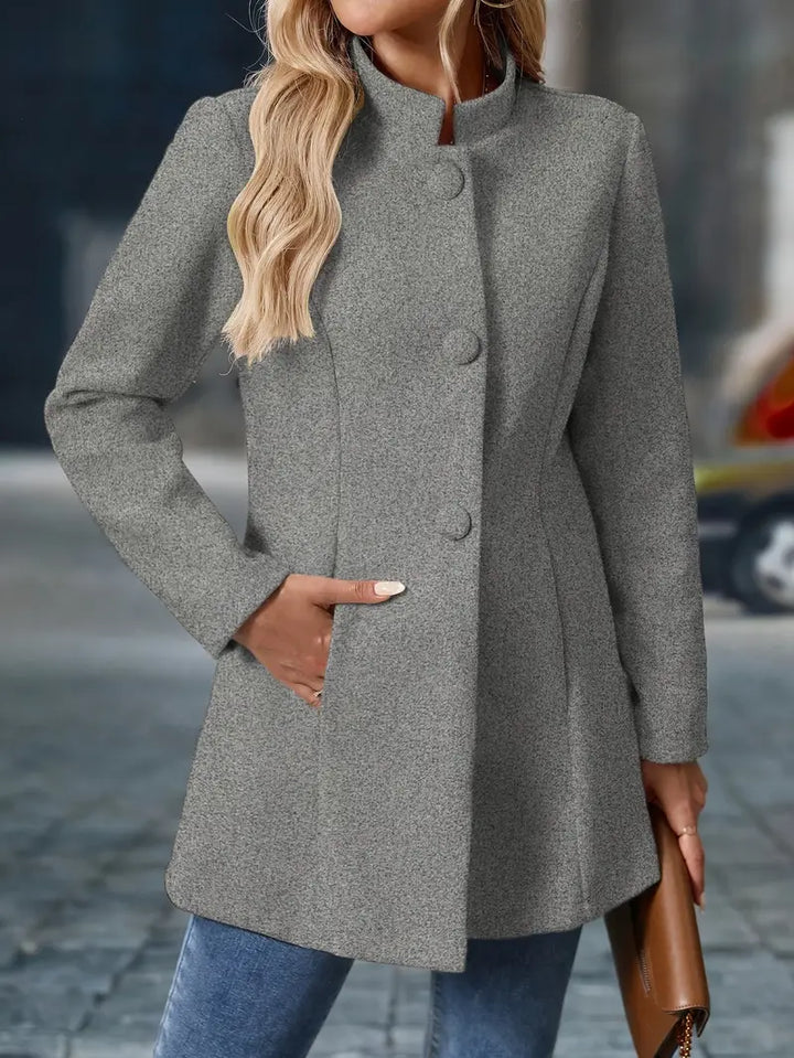 Gerda | Blazer tendance à simple boutonnage