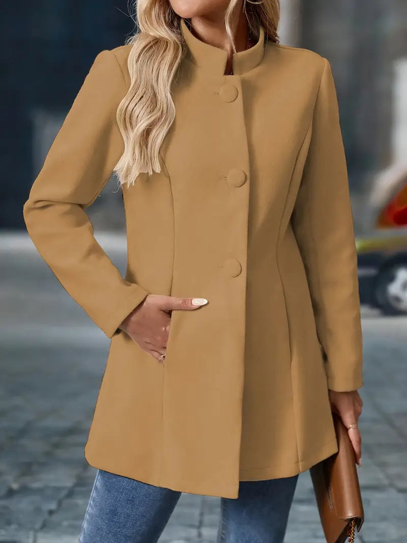 Gerda | Blazer tendance à simple boutonnage