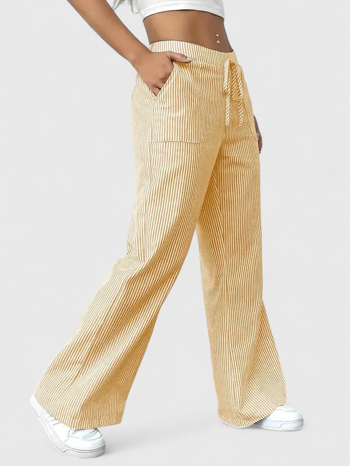 Dominique - Pantalon élégant en taille L