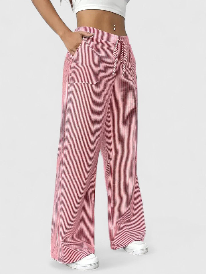 Dominique - Pantalon élégant en taille L