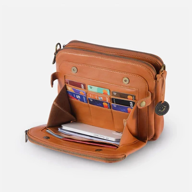 Bloom™ | Sac messager en cuir